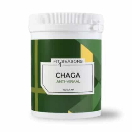 Chaga 100 Gramm Fit4Seasons Vorderansicht