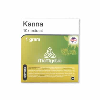 Kanna 10x 1 gram Vooraanzicht McMystic