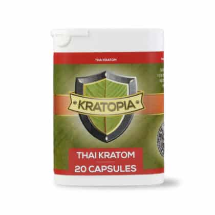 Kratopia capsules Red front view Kratopia