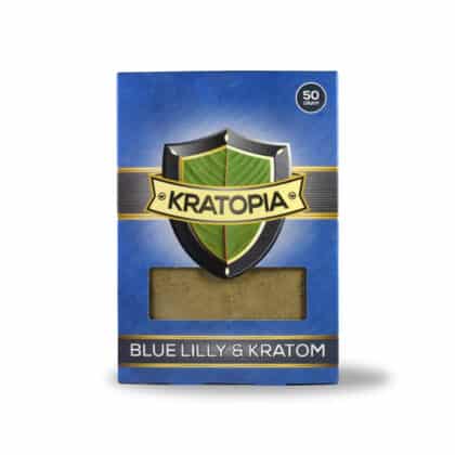 Blue Lilly Kratom vista frontale Kratopia