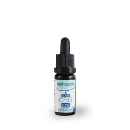 Sleep Hempcare CBG 10% 10ml flesje vue de face