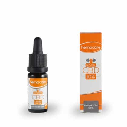 Sport Hempcare CBD 10% 10ml kompletny widok z przodu