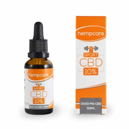 Sport Hempcare CBD 10% 30ml kompletny widok z przodu