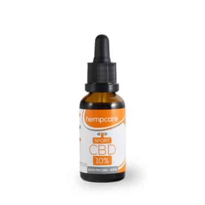 Sport Hempcare CBD 10% 30ml flesje widok z przodu