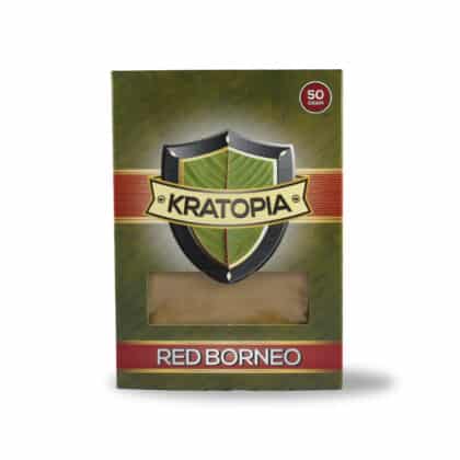 Red Borneo Kratom front view Kratopia