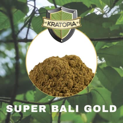 Super Bali Gold Kratom Inhalt Kratopia